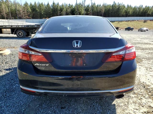 1HGCR2F36GA161670 - 2016 HONDA ACCORD LX BLACK photo 6