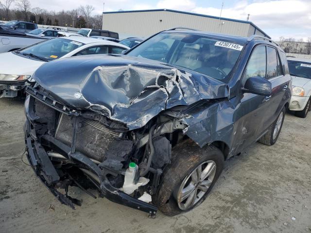 4JGDA5HB7CA049966 - 2012 MERCEDES-BENZ ML 350 4MATIC GRAY photo 1
