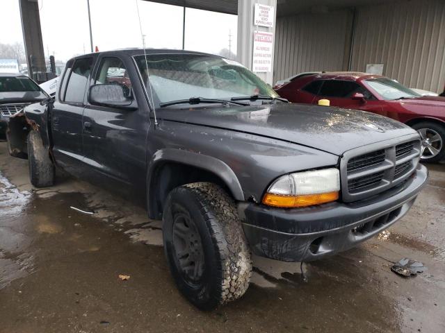 1D7HG38N83S226446 - 2003 DODGE DAKOTA QUAD SPORT CHARCOAL photo 4