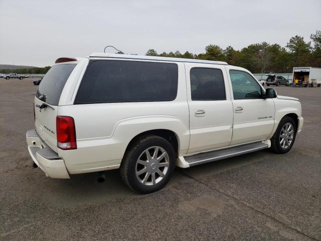 3GYFK66N16G159442 - 2006 CADILLAC ESCALADE ESV WHITE photo 3