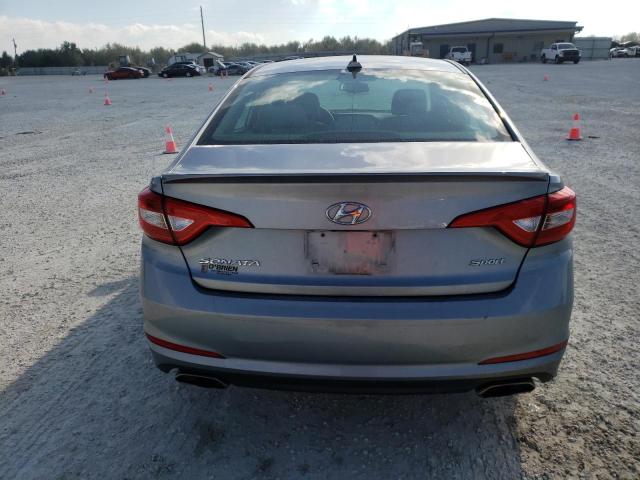 5NPE34AF2FH067461 - 2015 HYUNDAI SONATA SPORT Grau Foto 6