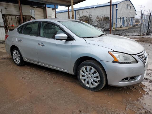 3N1AB7AP5EY255357 - 2014 NISSAN SENTRA S SILVER photo 4