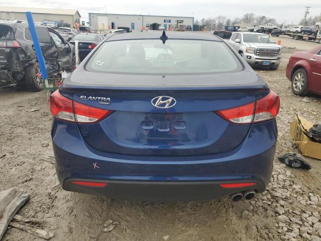 KMHDH6AE7DU008274 - 2013 HYUNDAI ELANTRA CO GS BLUE photo 6