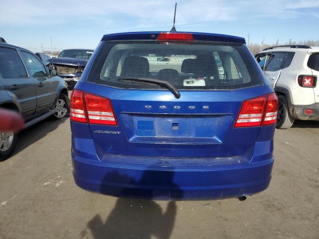 3C4PDCAB7CT389411 - 2012 DODGE JOURNEY SE BLUE photo 6