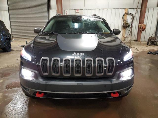 1C4PJMBS1EW149779 - 2014 JEEP CHEROKEE TRAILHAWK BLACK photo 5