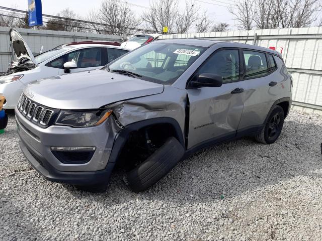 3C4NJCAB3MT505236 - 2021 JEEP COMPASS SPORT GRAY photo 1