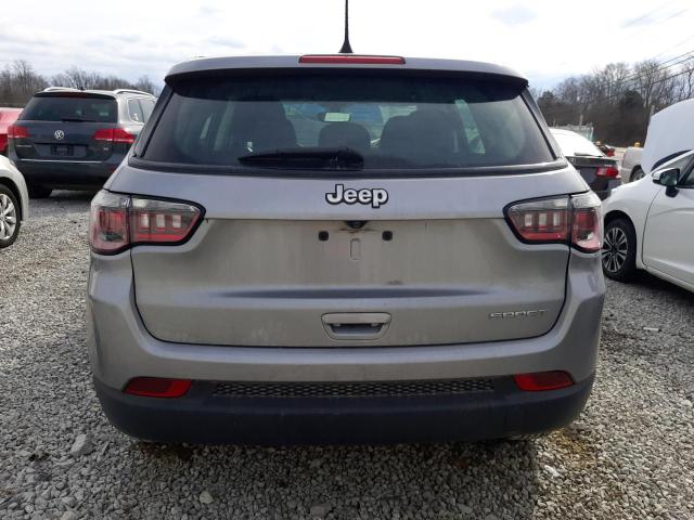 3C4NJCAB3MT505236 - 2021 JEEP COMPASS SPORT GRAY photo 6