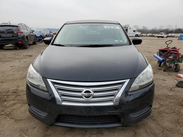 3N1AB7AP6FY318595 - 2015 NISSAN SENTRA S BLACK photo 5