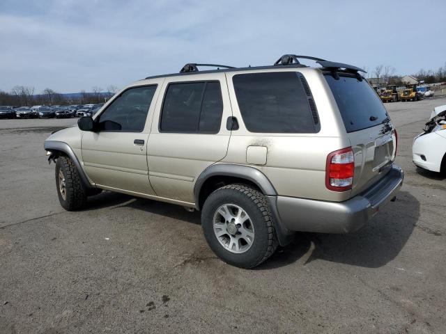 JN8DR07Y71W519522 - 2001 NISSAN PATHFINDER LE ბეჟი ფოტო 2