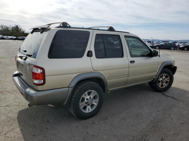 JN8DR07Y71W519522 - 2001 NISSAN PATHFINDER LE ბეჟი ფოტო 3