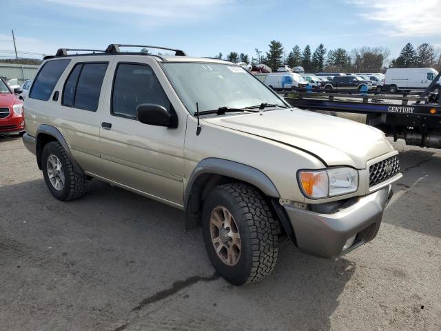 JN8DR07Y71W519522 - 2001 NISSAN PATHFINDER LE ბეჟი ფოტო 4