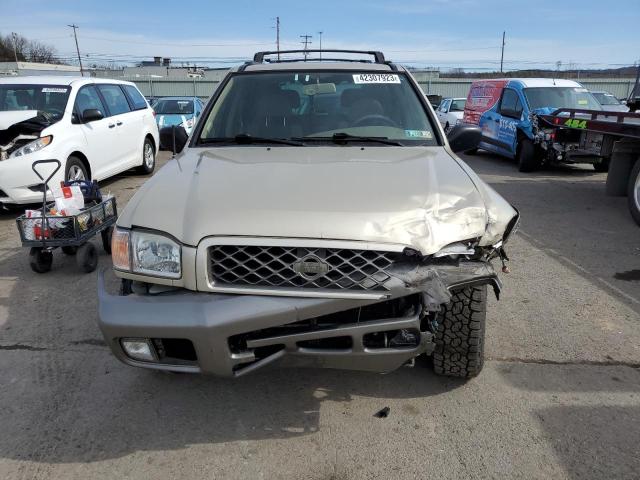 JN8DR07Y71W519522 - 2001 NISSAN PATHFINDER LE ბეჟი ფოტო 5