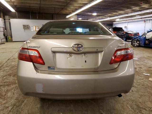 4T4BE46K08R011628 - 2008 TOYOTA CAMRY CE TAN photo 6