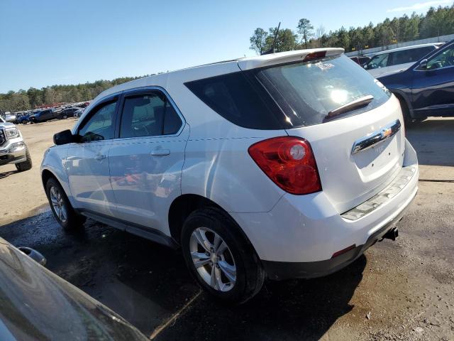 2GNALAEK1E6166397 - 2014 CHEVROLET EQUINOX LS WHITE photo 2