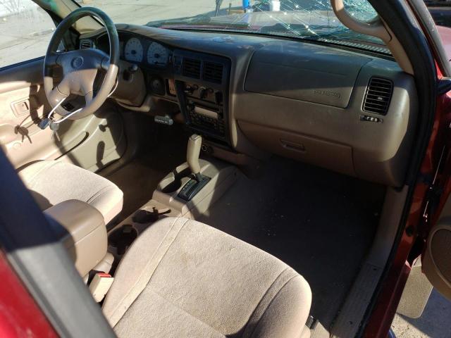 5TESN92N12Z033146 - 2002 TOYOTA TACOMA XTRACAB PRERUNNER 红色 照片 8