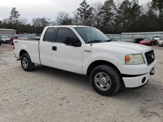 1FTRX12W17FA32893 - 2007 FORD F150 WHITE photo 4