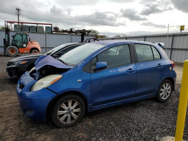 JTDKT903295232789 - 2009 TOYOTA YARIS BLUE photo 1