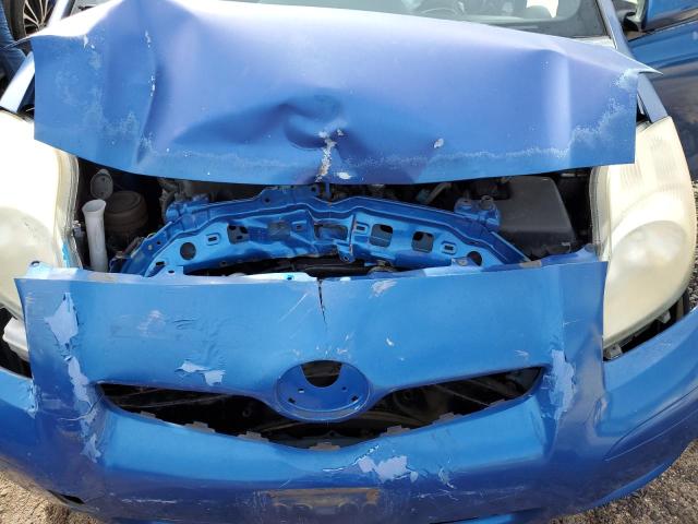 JTDKT903295232789 - 2009 TOYOTA YARIS BLUE photo 11