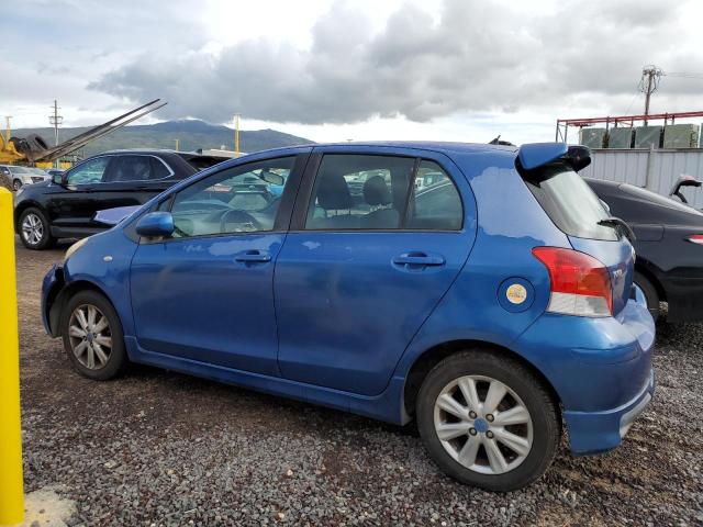 JTDKT903295232789 - 2009 TOYOTA YARIS BLUE photo 2