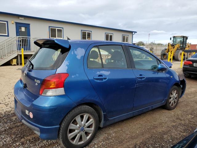 JTDKT903295232789 - 2009 TOYOTA YARIS BLUE photo 3