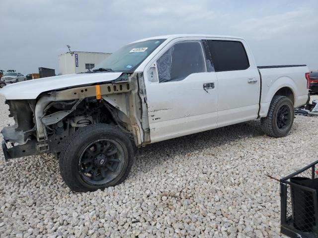 1FTEW1CG2FKD35132 - 2015 FORD F150 SUPERCREW WHITE photo 1
