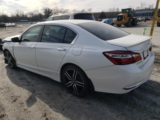 1HGCR2F12HA047374 - 2017 HONDA ACCORD SPORT SPECIAL EDITION WHITE photo 2