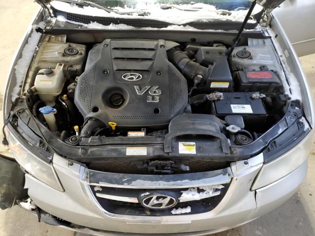 5NPET46F48H325068 - 2008 HYUNDAI SONATA GLS SILVER photo 11