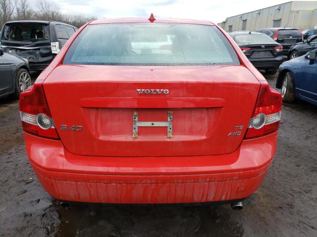 YV1MH682462219313 - 2006 VOLVO S40 T5 RED photo 6