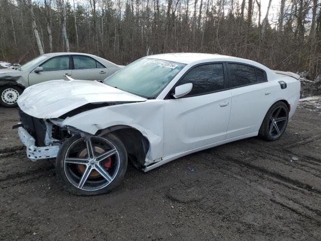 2C3CDXBG5KH630717 - 2019 DODGE CHARGER SXT WHITE photo 1