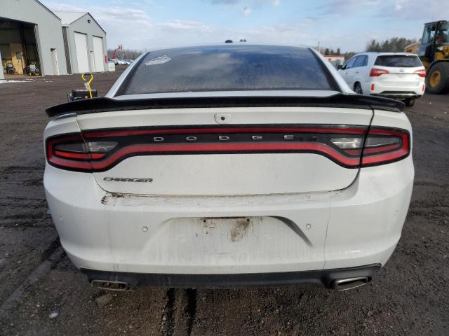 2C3CDXBG5KH630717 - 2019 DODGE CHARGER SXT WHITE photo 6