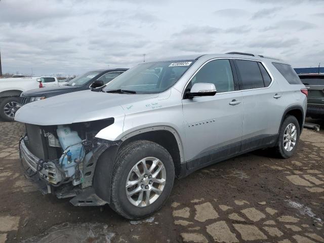 1GNERGKW7JJ105885 - 2018 CHEVROLET TRAVERSE LT SILVER photo 1