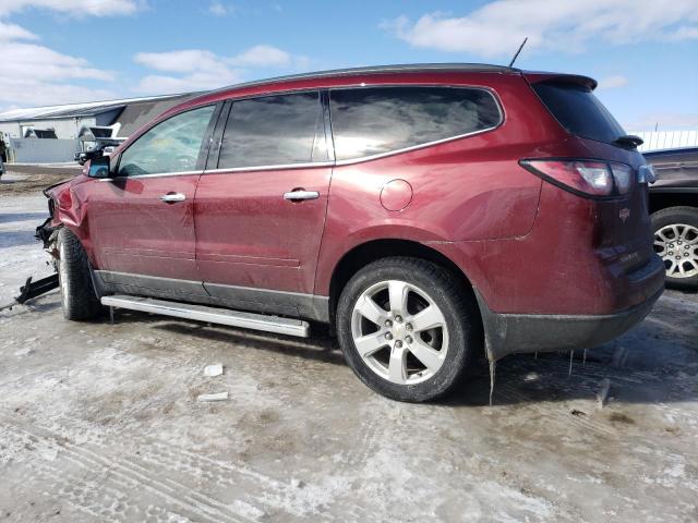 1GNKVGKD9HJ289461 - 2017 CHEVROLET TRAVERSE LT MAROON photo 2