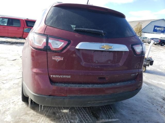 1GNKVGKD9HJ289461 - 2017 CHEVROLET TRAVERSE LT MAROON photo 6