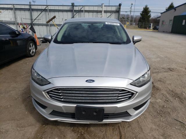 3FA6P0LU2JR216122 - 2018 FORD FUSION SE HYBRID SILVER photo 5