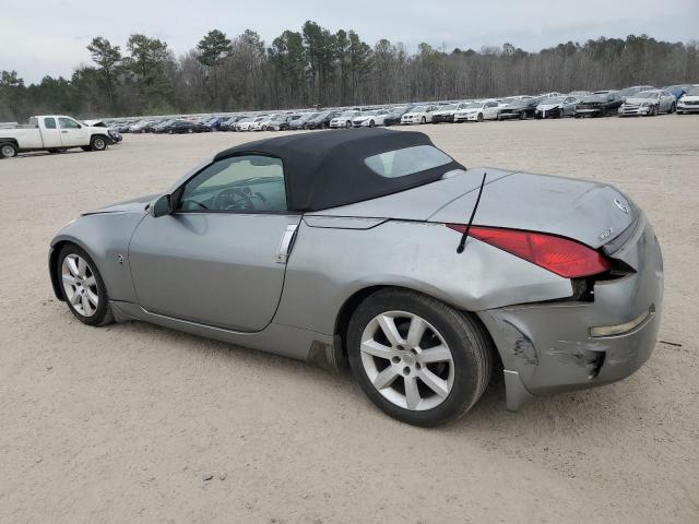 JN1AZ36A85M752947 - 2005 NISSAN 350Z ROADSTER GRAY photo 2