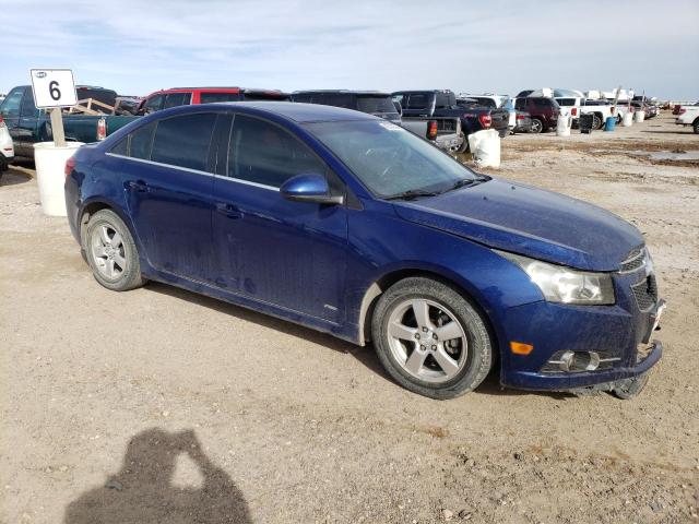 1G1PF5SC1C7262177 - 2012 CHEVROLET CRUZE LT BLUE photo 4