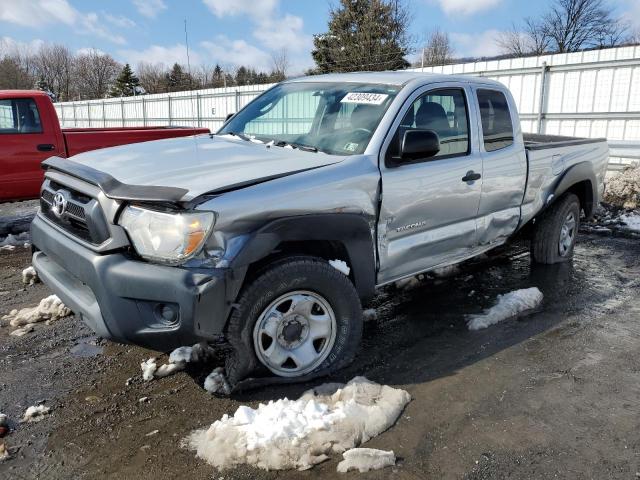 5TFUX4EN6DX020193 - 2013 TOYOTA TACOMA ACCESS CAB ვერცხლისფერი ფოტო 1