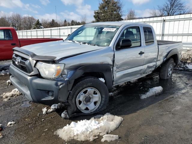 5TFUX4EN6DX020193 - 2013 TOYOTA TACOMA ACCESS CAB SILVER photo 1