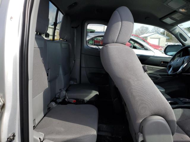 5TFUX4EN6DX020193 - 2013 TOYOTA TACOMA ACCESS CAB ვერცხლისფერი ფოტო 10