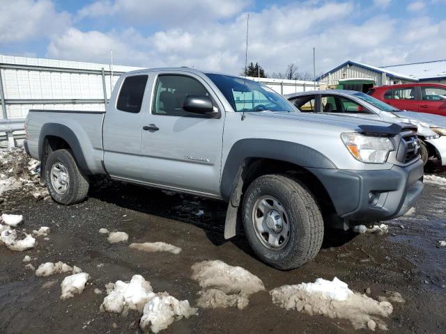 5TFUX4EN6DX020193 - 2013 TOYOTA TACOMA ACCESS CAB SILVER photo 4