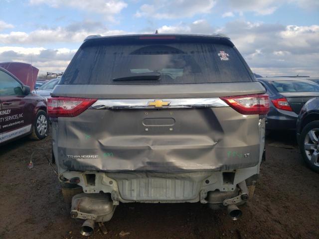 1GNERGKW8JJ152049 - 2018 CHEVROLET TRAVERSE LT CHARCOAL photo 6