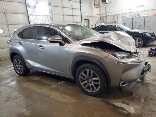 JTJBARBZXF2033281 - 2015 LEXUS NX 200T SILVER photo 4