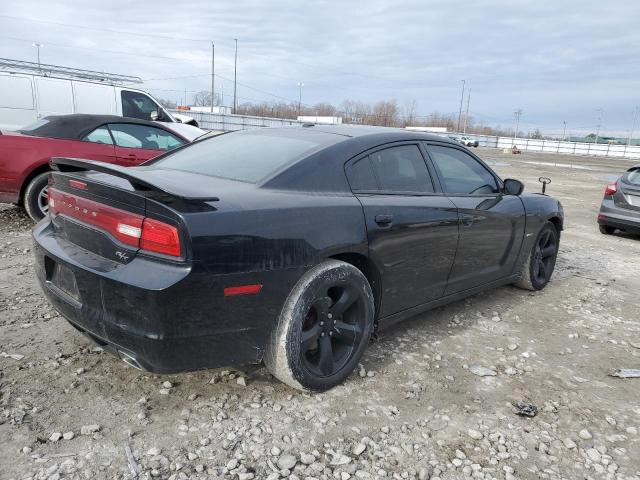 2C3CDXCT9EH271761 - 2014 DODGE CHARGER R/T BLACK photo 3