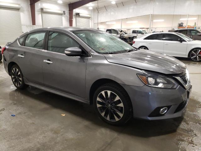 3N1AB7AP2KY209206 - 2019 NISSAN SENTRA S GRAY photo 4