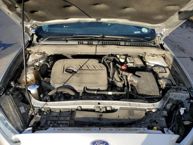 3FA6P0HD7ER163710 - 2014 FORD FUSION SE SILVER photo 11