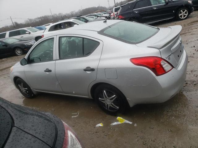 3N1CN7AP3EL848728 - 2014 NISSAN VERSA S SILVER photo 2