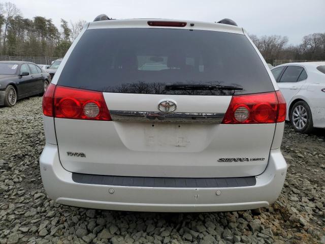 5TDZA22C46S445547 - 2006 TOYOTA SIENNA XLE WHITE photo 6