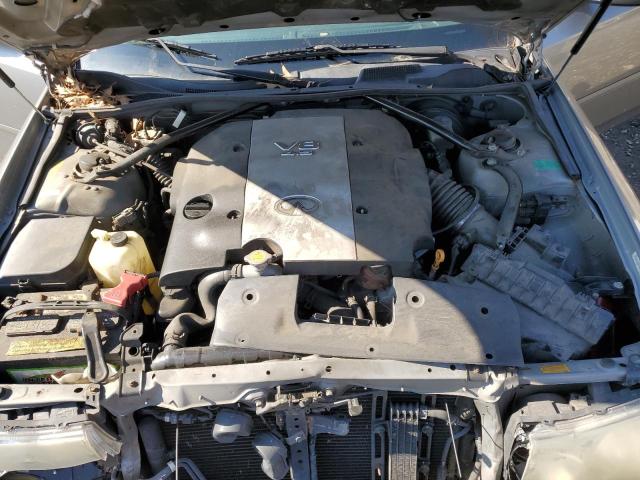 JNKAY41E83M003352 - 2003 INFINITI M45 GRAY photo 11