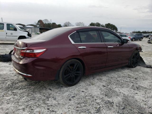 1HGCR2F50GA057211 - 2016 HONDA ACCORD SPORT BURGUNDY photo 3