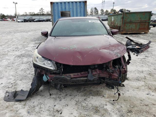 1HGCR2F50GA057211 - 2016 HONDA ACCORD SPORT BURGUNDY photo 5